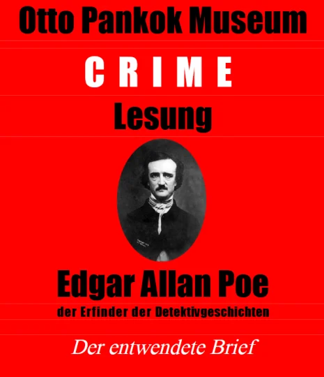 Flyer Crime-Lesung